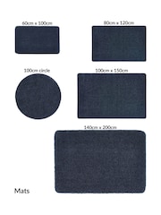 My Rug Blue Washable And Stain Resistant And So Soft Textured Rug - Image 5 of 6