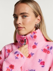 4th Arq Pink Phoenix Half-Zip Fleece - Image 5 of 6