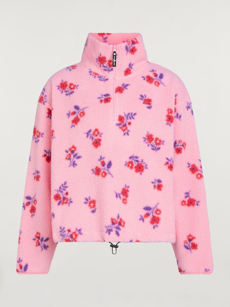 4th Arq Pink Phoenix Half-Zip Fleece - Image 6 of 6