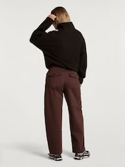 4th Arq Brown Alix Half-Zip Fleece - Image 3 of 5