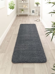 My Rug Charcoal Grey Soft Stain Resistant And Washable Rug - Image 2 of 5