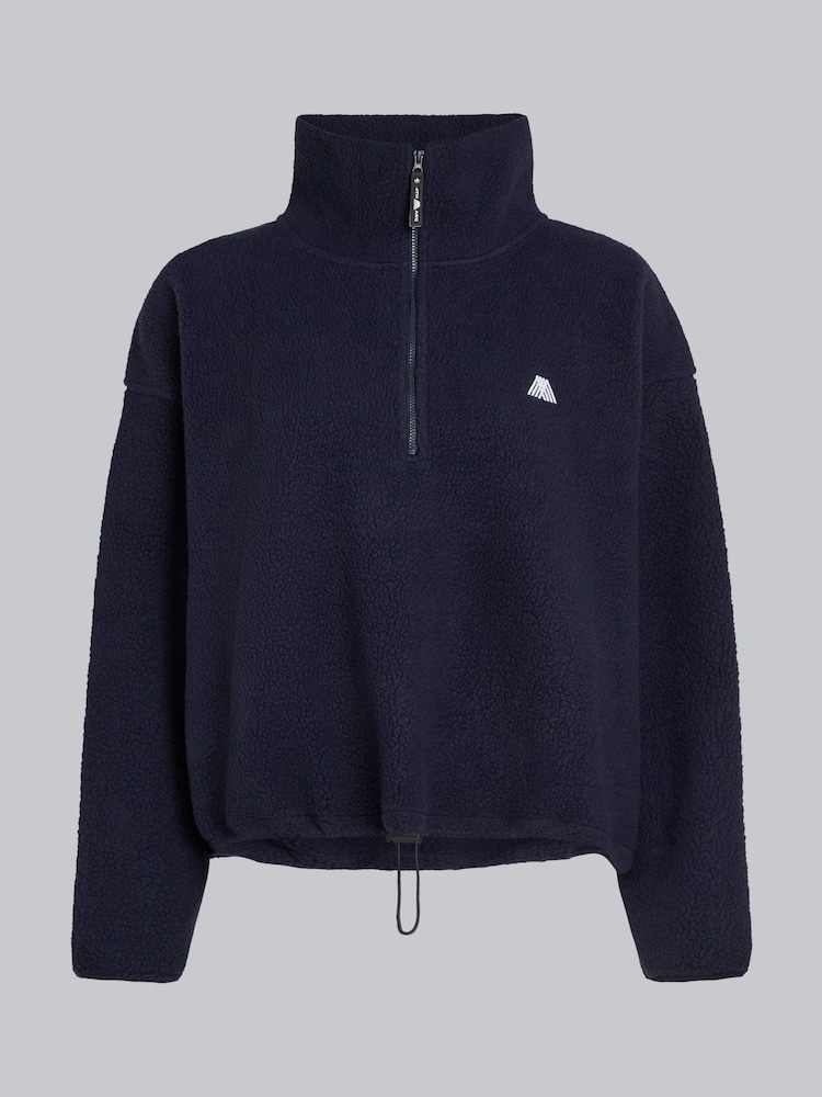 4th Arq Navy Blue Phoenix Half-Zip Fleece - Image 5 of 5