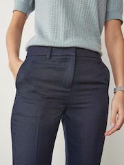 Navy Slim Trousers - Image 4 of 5