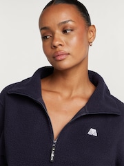 4th Arq Navy Blue Lennox Half-Zip Fleece - Image 3 of 5