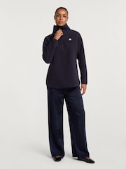 4th Arq Navy Blue Lennox Half-Zip Fleece - Image 4 of 5