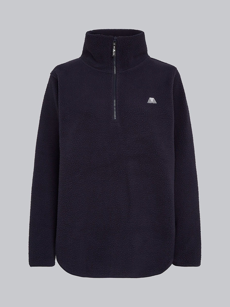 4th Arq Navy Blue Lennox Half-Zip Fleece - Image 5 of 5