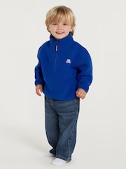 4th Arq Blue Kids Half-Zip Fleece - Image 3 of 4