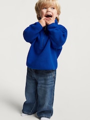 4th Arq Blue Kids Half-Zip Fleece - Image 4 of 4