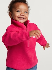 4th Arq Dark Pink Kids Half-Zip Fleece - Image 1 of 5