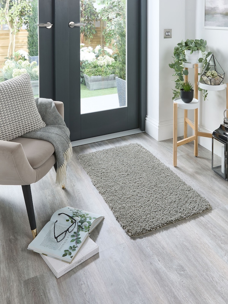 My Rug Grey Washable And Stain Resistant And So Soft Textured Rug - Image 1 of 5