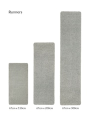 My Rug Grey Washable And Stain Resistant And So Soft Textured Rug - Image 5 of 5