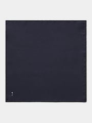 Peckham Rye Navy Blue Classic Pocket Square - Image 2 of 3