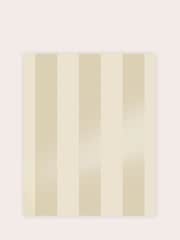 Laura Ashley Linen Lille Matt Perlised Stripe 10M Wallpaper - Image 2 of 4
