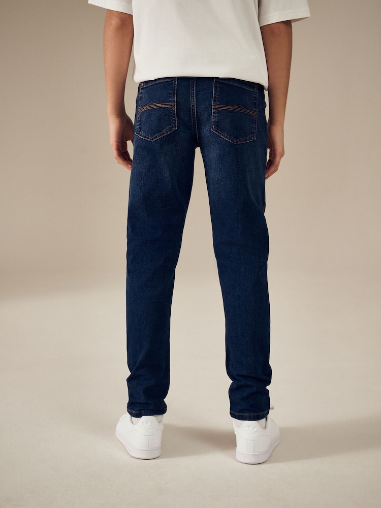 Blue Indigo Skinny Fit Stretch Jeans (3-17yrs) - Image 3 of 4