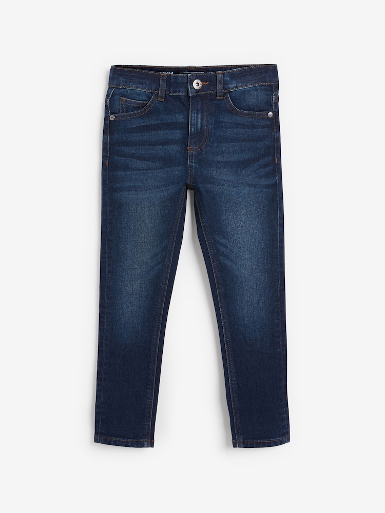 Blue Indigo Skinny Fit Stretch Jeans (3-17yrs) - Image 5 of 8