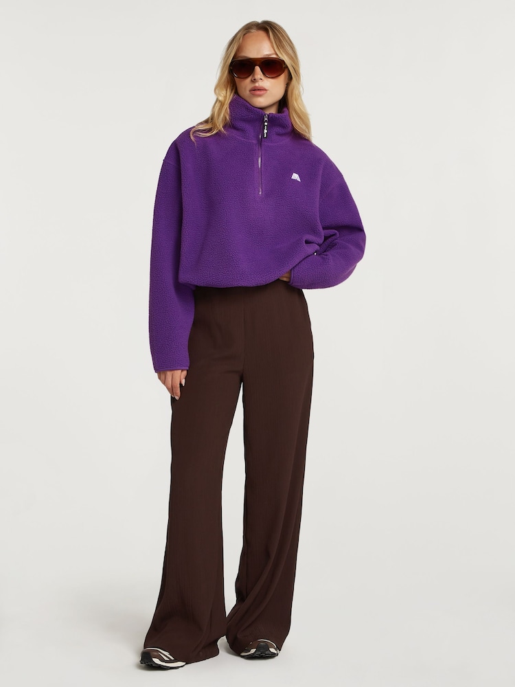 4th Arq Purple Phoenix Half-Zip Fleece - Image 2 of 6