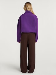 4th Arq Purple Phoenix Half-Zip Fleece - Image 3 of 6