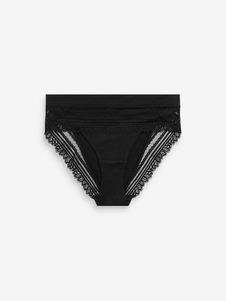 Black High Leg Forever Comfort® Knickers - Image 4 of 4