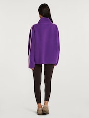 4th Arq Purple MADDOX Half-Zip Fleece - Image 4 of 6
