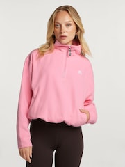 4th Arq Pink Phoenix Cloud Half-Zip Fleece - Image 1 of 6