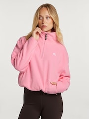 4th Arq Pink Phoenix Cloud Half-Zip Fleece - Image 2 of 6