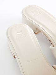 Cream Forever Comfort ® Corsage Flower Mules - Image 10 of 10
