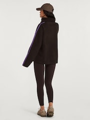 4th Arq Dark Brown Maddox Half-Zip Fleece - Image 4 of 6