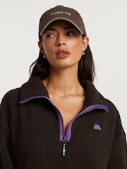 4th Arq Dark Brown Maddox Half-Zip Fleece - Image 5 of 6