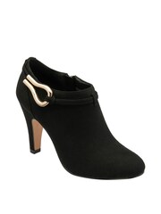 Lotus Black Microfibre Shoe Boots - Image 1 of 4