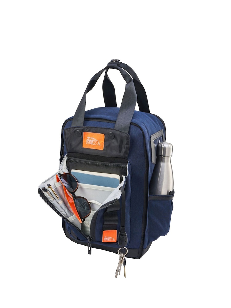 Cabin Max Blue 20 Litre Memphis Underseat Backpack - Image 2 of 5 Cabin Max Blue 20 Litre Memphis Underseat Backpack - Image 2 of 5