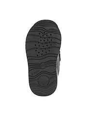 Geox Baby Boy/Unisex Rishon Dark Grey/Lime Shoes - Image 5 of 5