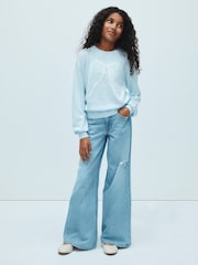 Gap Light Wash Low Rise Baggy Jeans (5-13yrs) - Image 1 of 4