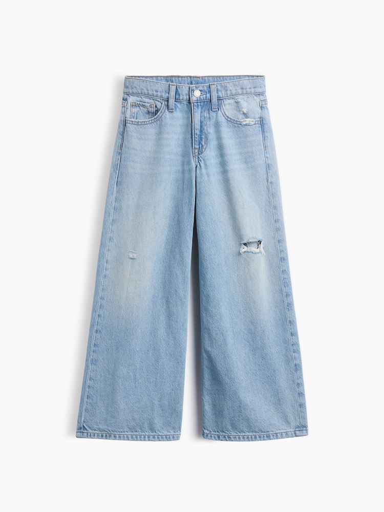 Gap Light Wash Low Rise Baggy Jeans (5-13yrs) - Image 2 of 4 Gap Light Wash Low Rise Baggy Jeans (5-13yrs) - Image 2 of 4