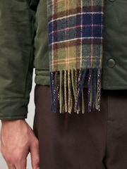 Barbour® Classic Tartan Tartan Check Lambswool Scarf - Image 2 of 6