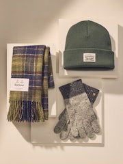 Barbour® Classic Tartan Tartan Check Lambswool Scarf - Image 3 of 6
