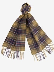 Barbour® Classic Tartan Tartan Check Lambswool Scarf - Image 4 of 6