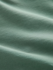 Green Lightweight 100% Cotton Zip-Up Hoodie - Image 10 of 10