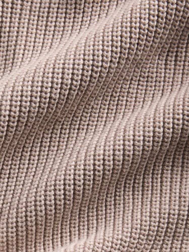 Gap Oatmeal Relaxed Shaker Jumper - Image 4 of 4 Gap Oatmeal Relaxed Shaker Jumper - Image 4 of 4