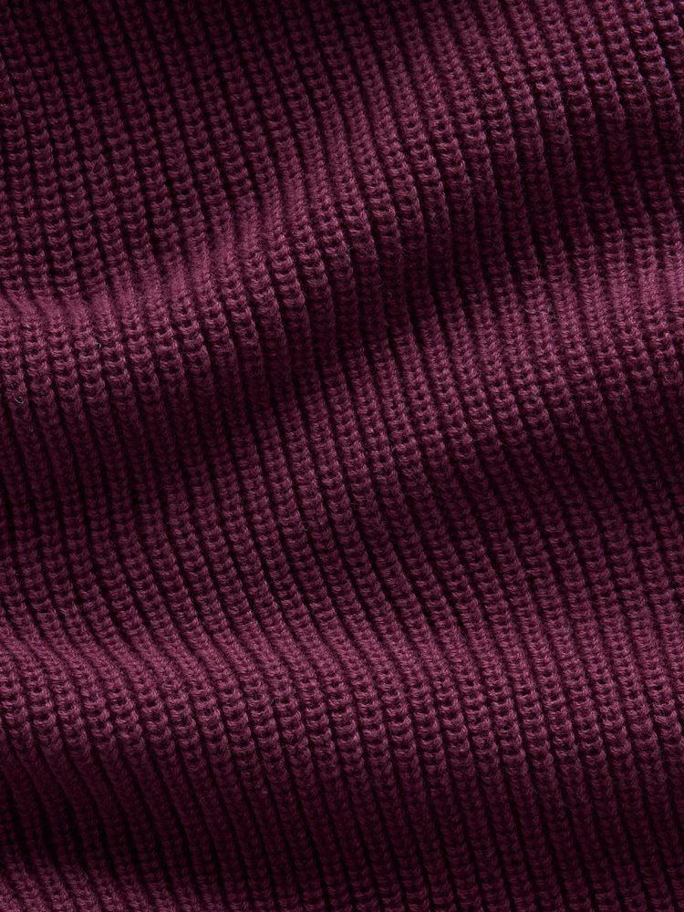 Gap Burgundy Red Relaxed Shaker Jumper - Image 4 of 4 Gap Burgundy Red Relaxed Shaker Jumper - Image 4 of 4