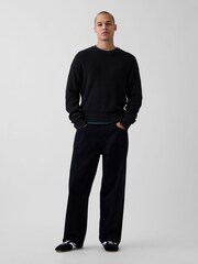 Gap Black Relaxed Shaker Jumper - Image 3 of 4