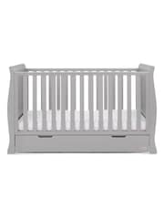 Obaby Grey Stamford Classic Cot Bed - Image 3 of 7