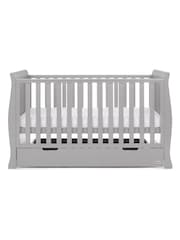 Obaby Grey Stamford Classic Cot Bed - Image 4 of 7