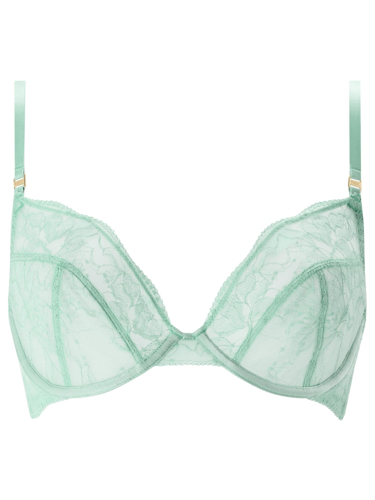 Knickerbox Nova Floral Lace Non-Padded Plunge Bra - Bild 6 von 6 Knickerbox Nova Floral Lace Non-Padded Plunge Bra - Bild 6 von 6