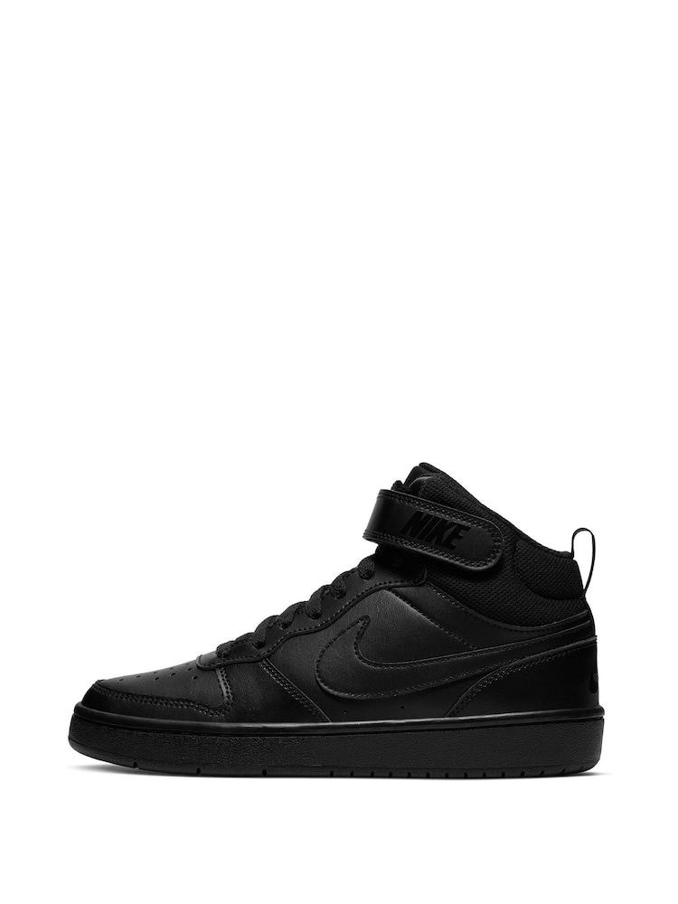 Schwarz - Nike Youth Court Borough Mid Turnschuhe - Bild 2 von 8 Schwarz - Nike Youth Court Borough Mid Turnschuhe - Bild 2 von 8