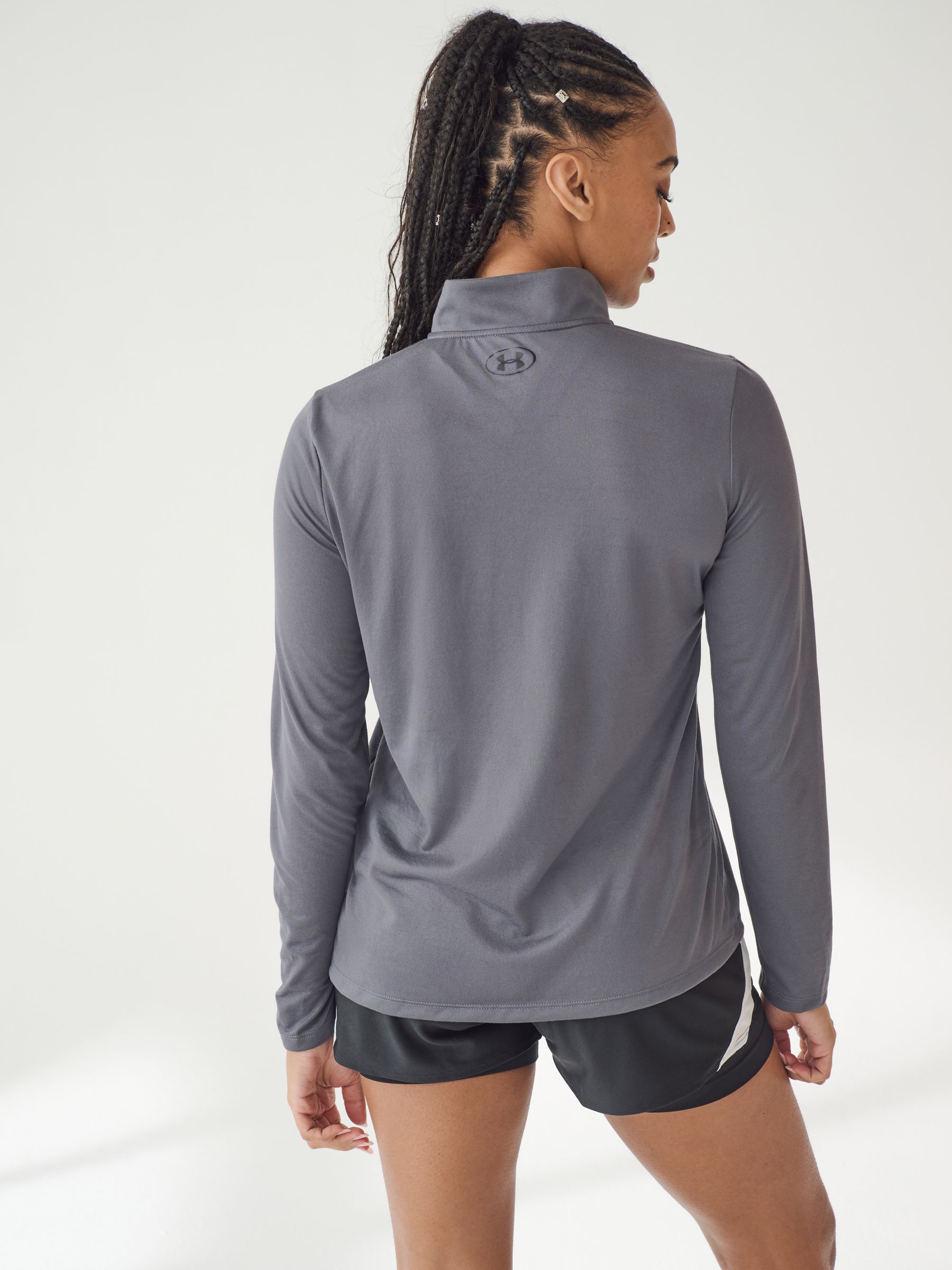 トップス G tech magnet under lace tops gray SPORT-TEK Unisex Lace Up Pullover Hooded Sweatshirt Graphite