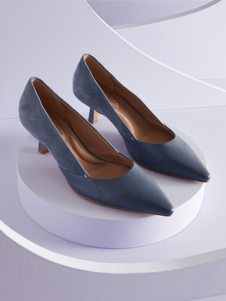 modra - Koničasti salonarji z mačjo petko Forever Comfort® With Motionflex - Slika 2 iz 6 modra - Koničasti salonarji z mačjo petko Forever Comfort® With Motionflex - Slika 2 iz 6