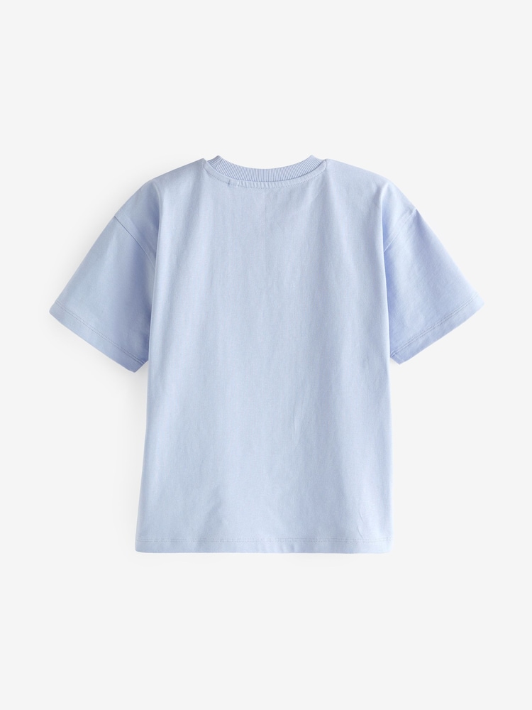 Blue Monster Truck Embroidered T-Shirt (3-16yrs) - Image 2 of 3