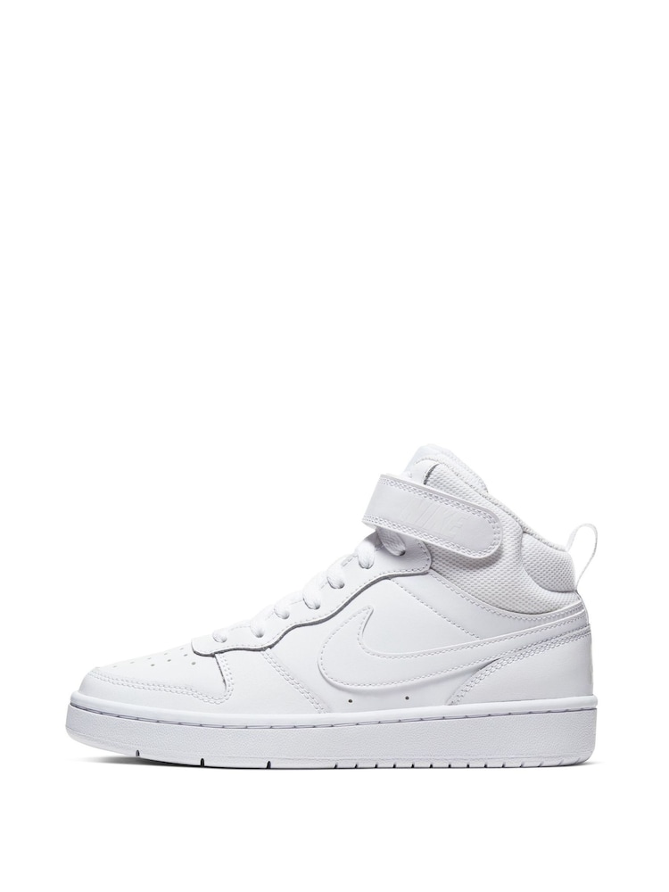 Wit - Nike Court Borough Mid sneakers voor jeugd - Image 4 of 10