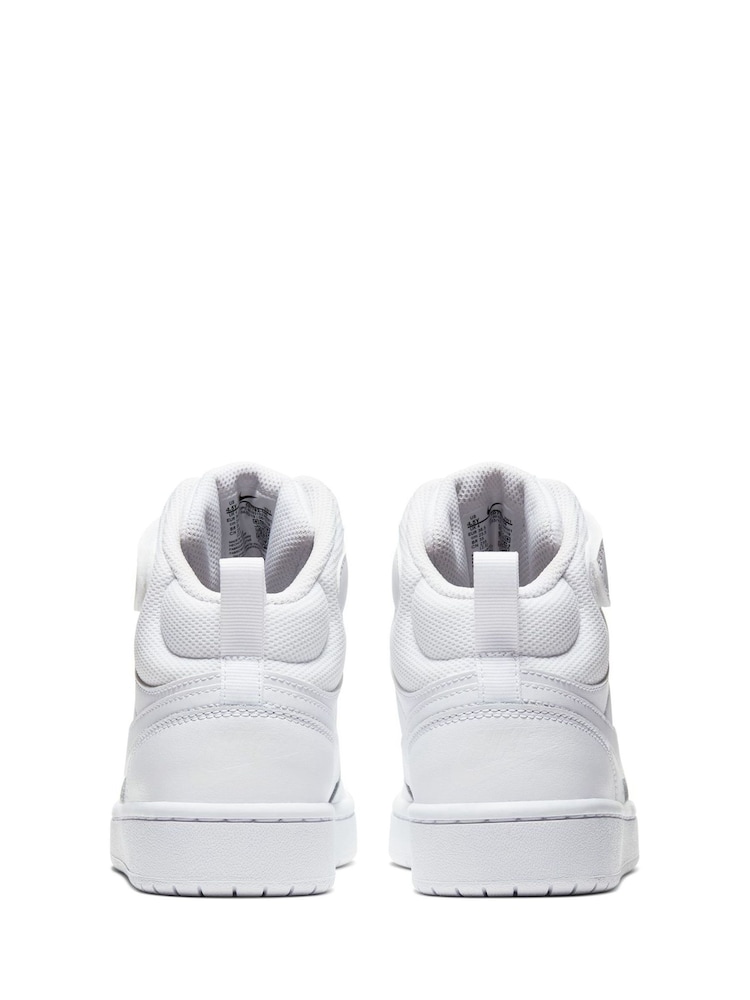 Wit - Nike Court Borough Mid sneakers voor jeugd - Image 6 of 10