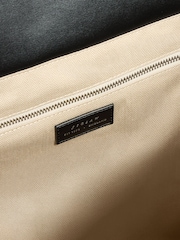 Jigsaw Large Shopper Suede Tote Bag - Imaginea 6 din 6